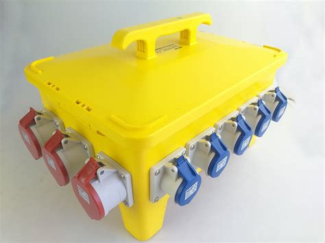 power distribution spider box|portable temporary power distribution box.